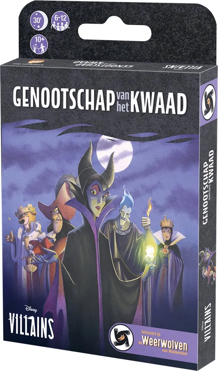 Zygomatic Disney Villains Genootschap van het Kwaad Bordspel