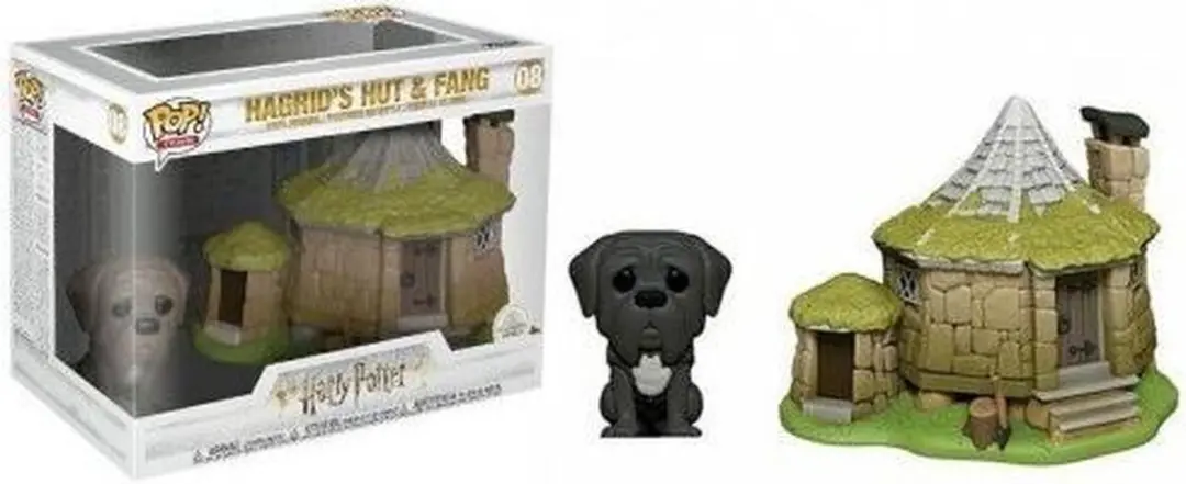 Funko Pop! Town Harry Potter Hagrid's Hut & Fang FUN44230