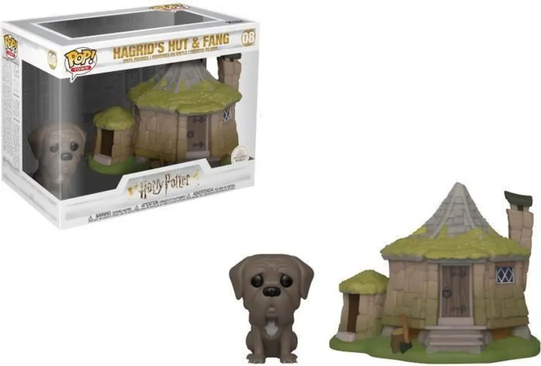 Funko Pop! Town Harry Potter Hagrid's Hut & Fang FUN44230