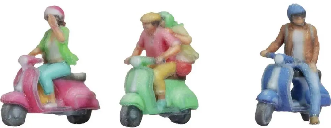 Noch 44835 Scooterrijders Figuren Zittend