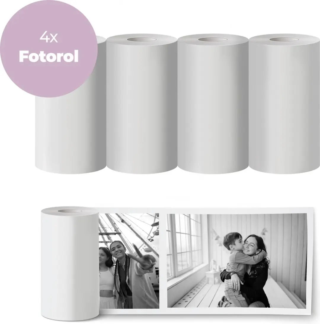 Denver PP40 Papierrollen 4 Stuks