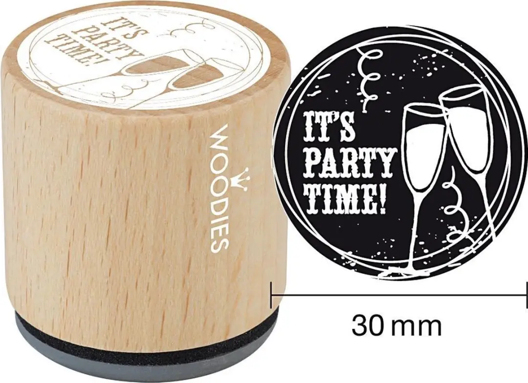 Woodies Houten Stempel Ø30mm