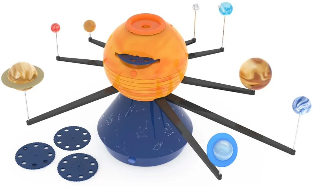 Learning Resources Gemotoriseerd Zonnestelsel - EI-5297 - Multikleur