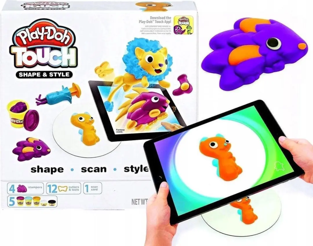 Play-Doh Touch Shape & Style Set