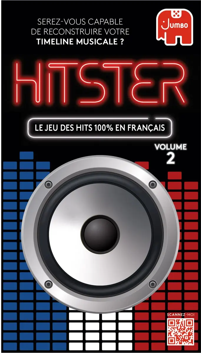 Hitster Chansons Françaises Franstalig Partyspel - 10 Spelers