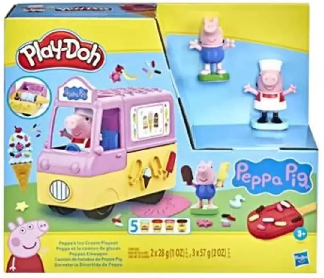 Play-Doh Peppas IJsjes Speelset - Meerkleurig