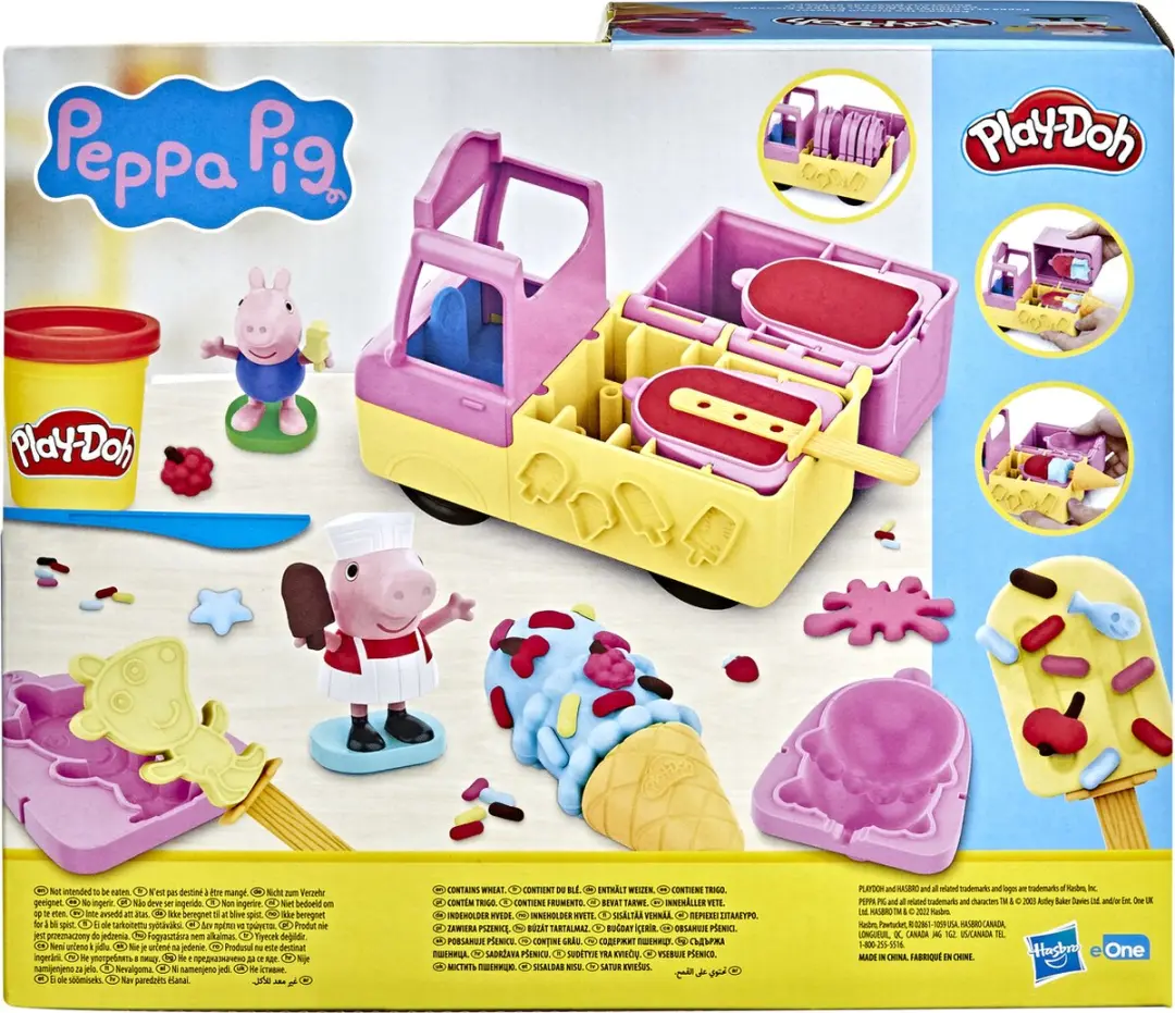 Play-Doh Peppas IJsjes Speelset - Meerkleurig
