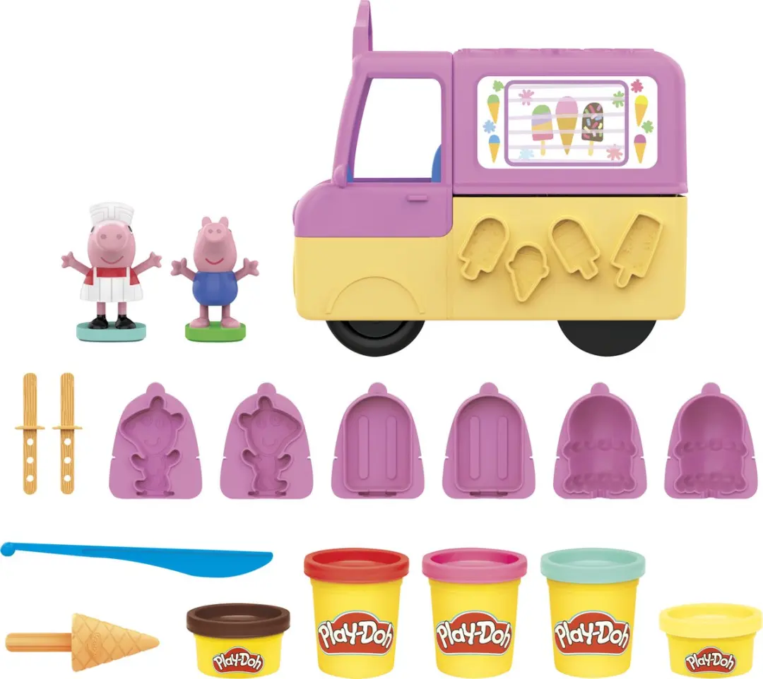 Play-Doh Peppas IJsjes Speelset - Meerkleurig