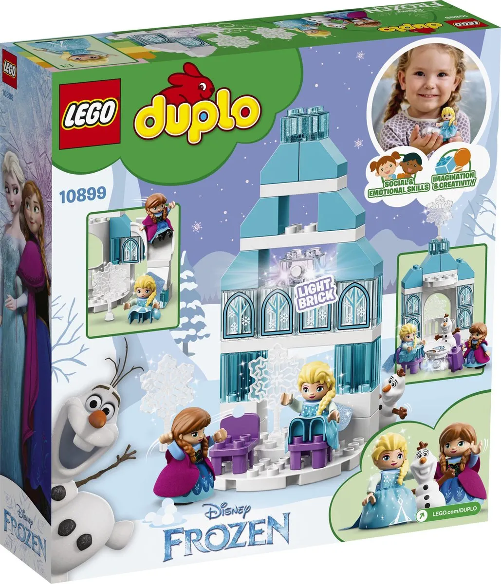 LEGO DUPLO Disney Frozen IJskasteel 10899 - 59 Stukken - afbeelding 6 van 6