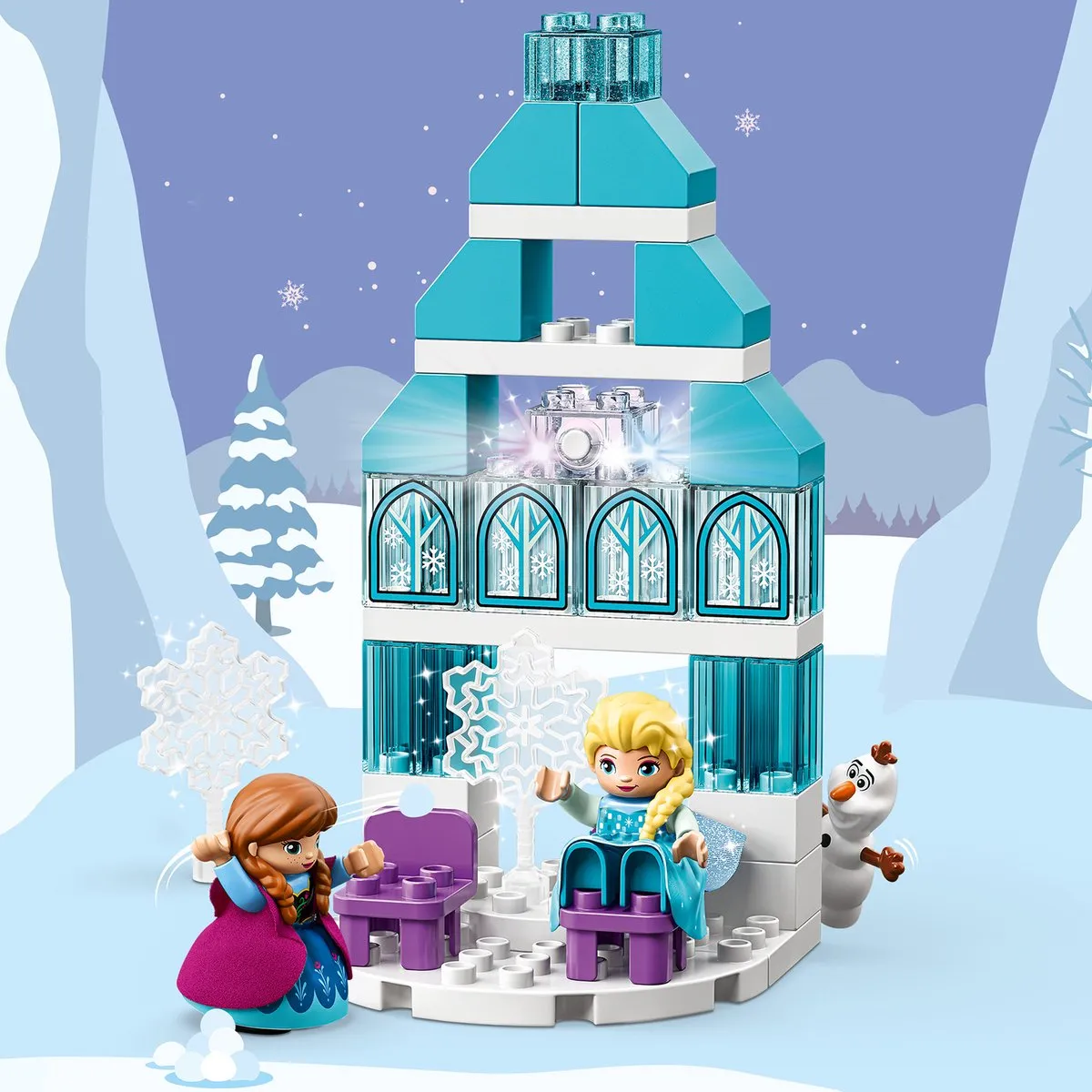 LEGO DUPLO Disney Frozen IJskasteel 10899 - 59 Stukken - afbeelding 2 van 6