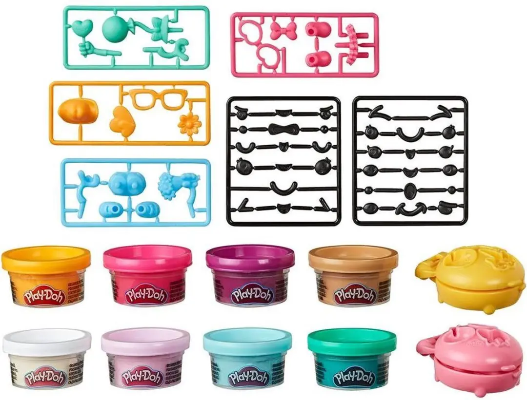 Play-Doh Treatsies 2 Pack - Roze/Blauw - 8 Stuks