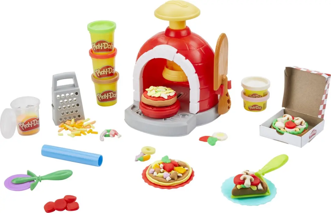 Play-Doh Pizza Oven Speelset - 6 Kleipotjes