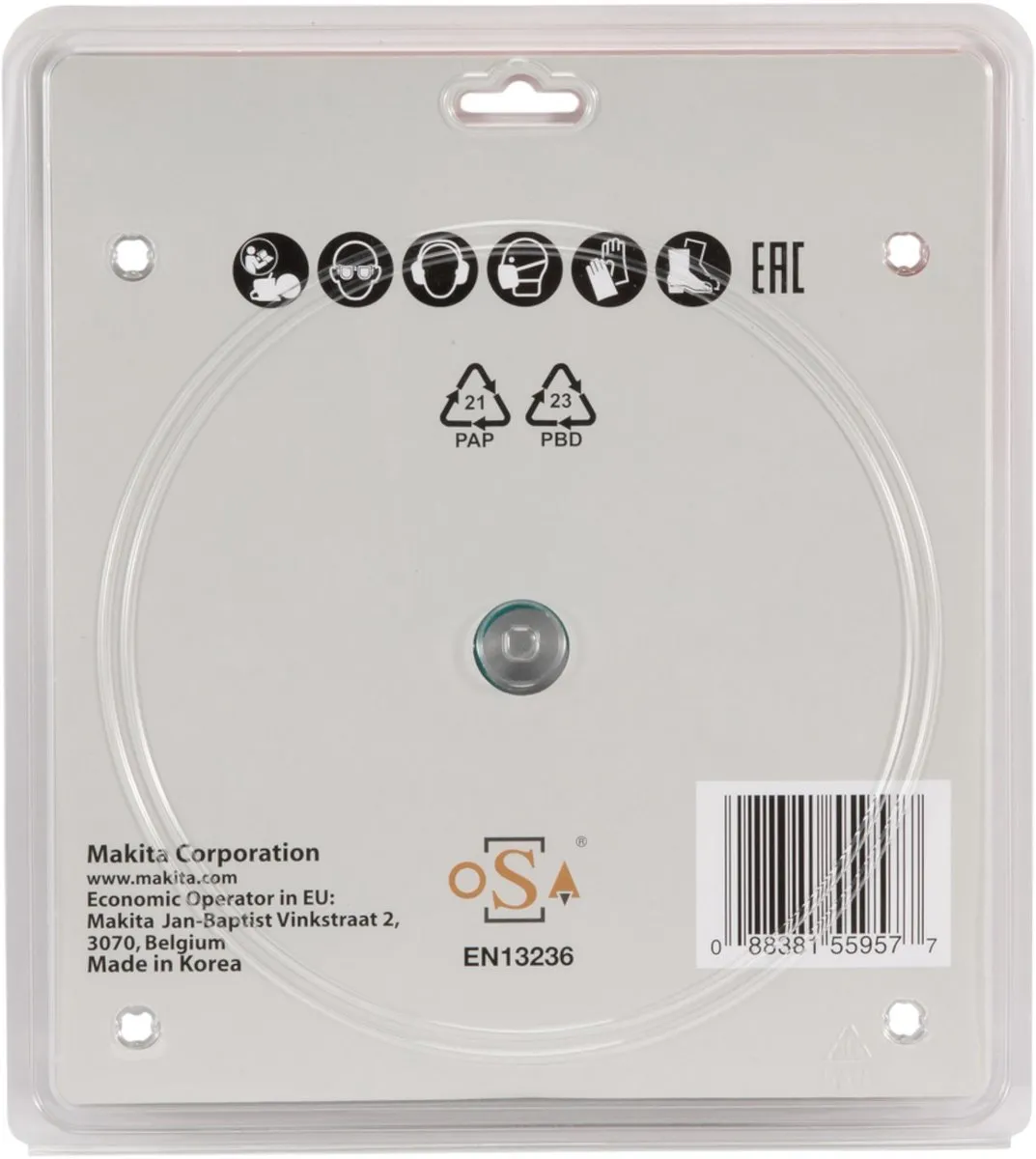 Makita Diamantschijf 230x22,23x2,4mm Segment - Beton/Steen