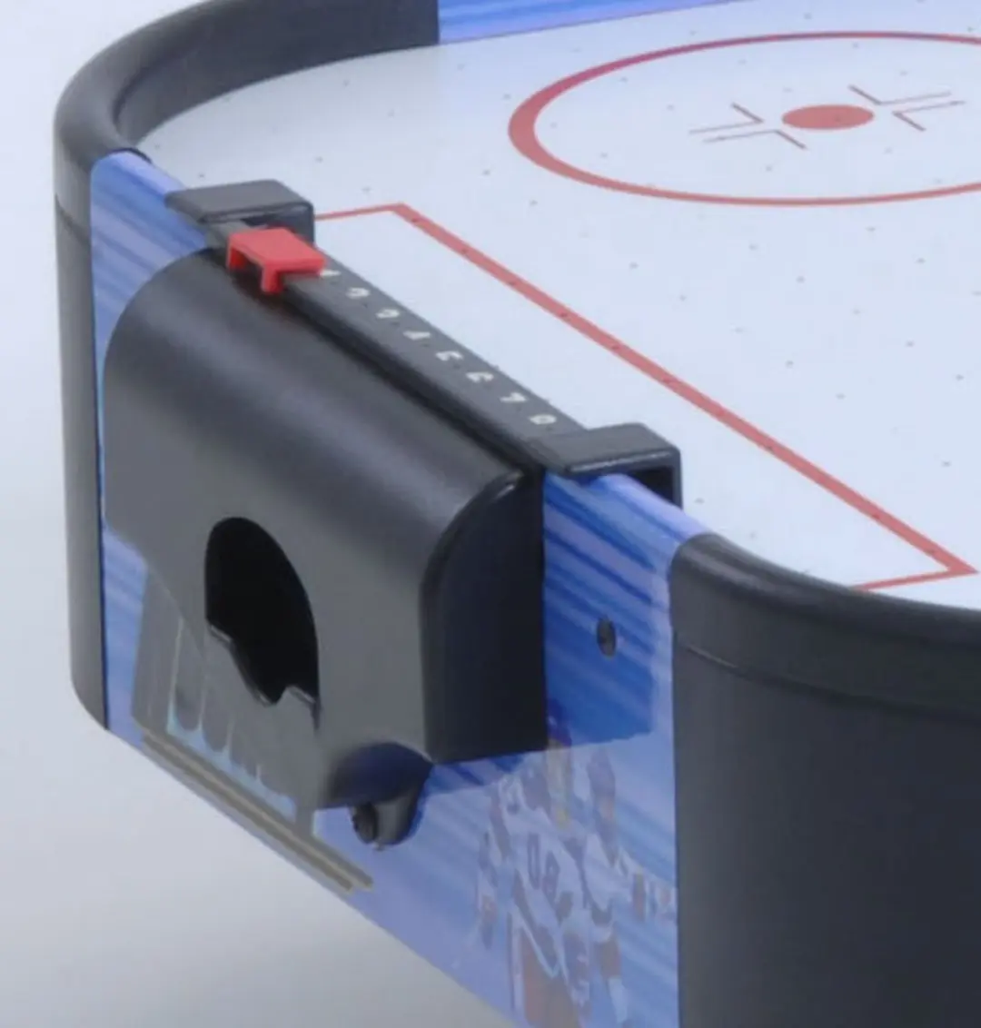 Garlando Ghibli Air Hockey Tafel 3ft - Blauw/Wit/Rood/Zwart - afbeelding 6 van 6