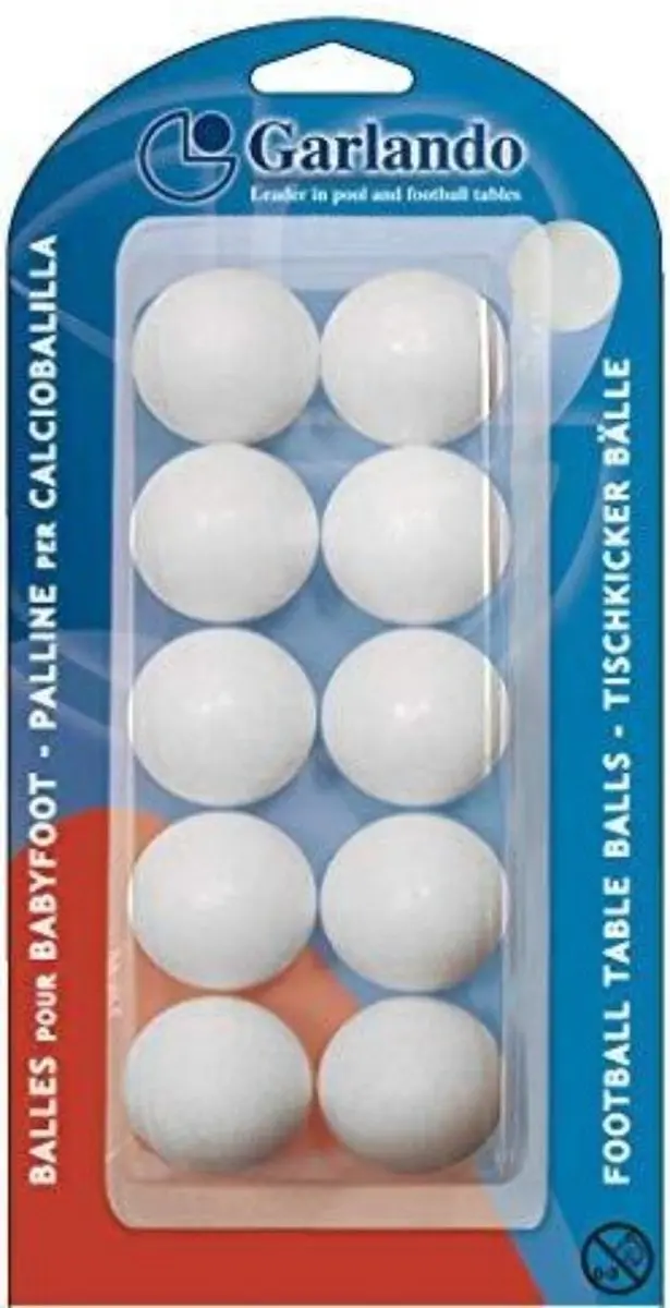 Garlando Tafelvoetbal Balletjes BLI-10PB
