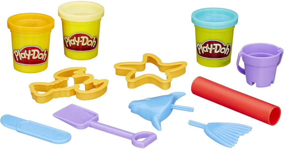Play-Doh Mini Bucket Klei Speelset - 4 Thema's