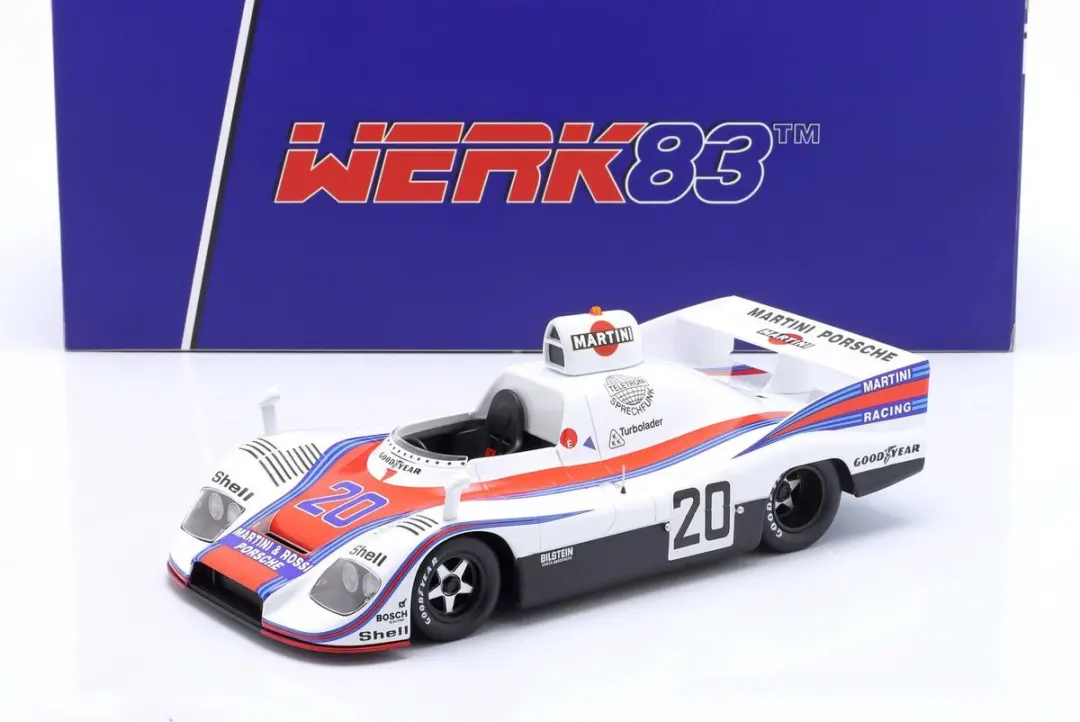 Porsche 936 #20 1976 - 1:18 Schaalmodel - Wit