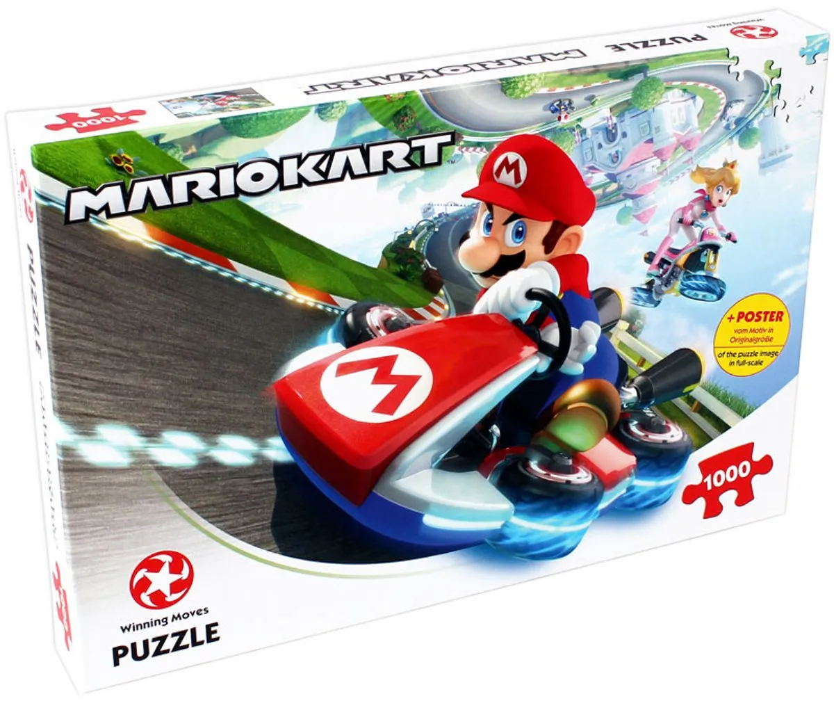 Winning Moves Mario Kart Puzzel 1000 Stukjes - Multicolor