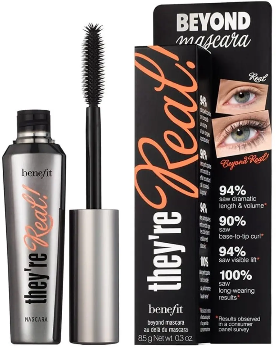 Benefit They're Real! Mascara 85g - Zwart - afbeelding 6 van 6