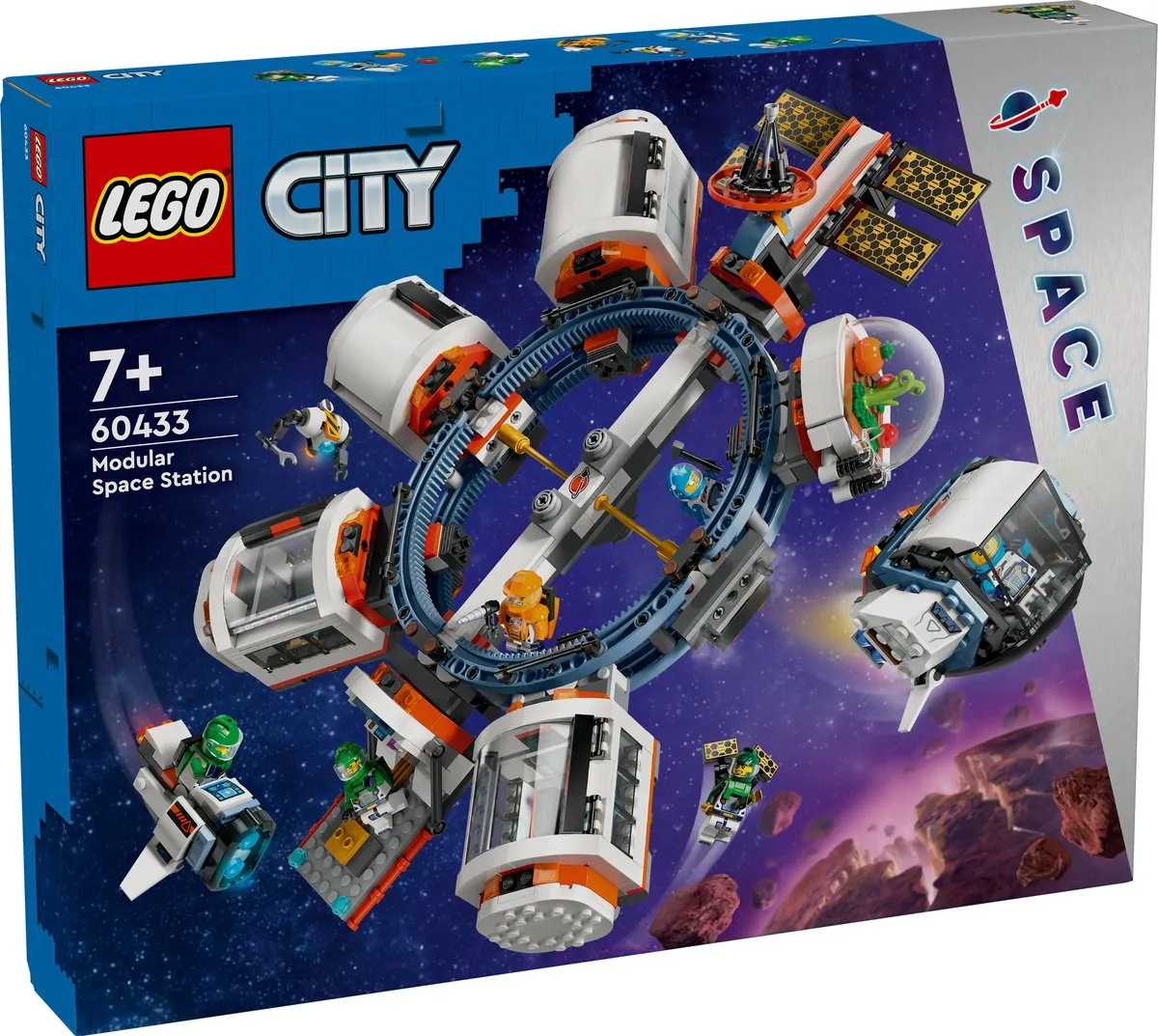 LEGO City Modulair Ruimtestation 60433 - 6 Minifiguren - afbeelding 6 van 6