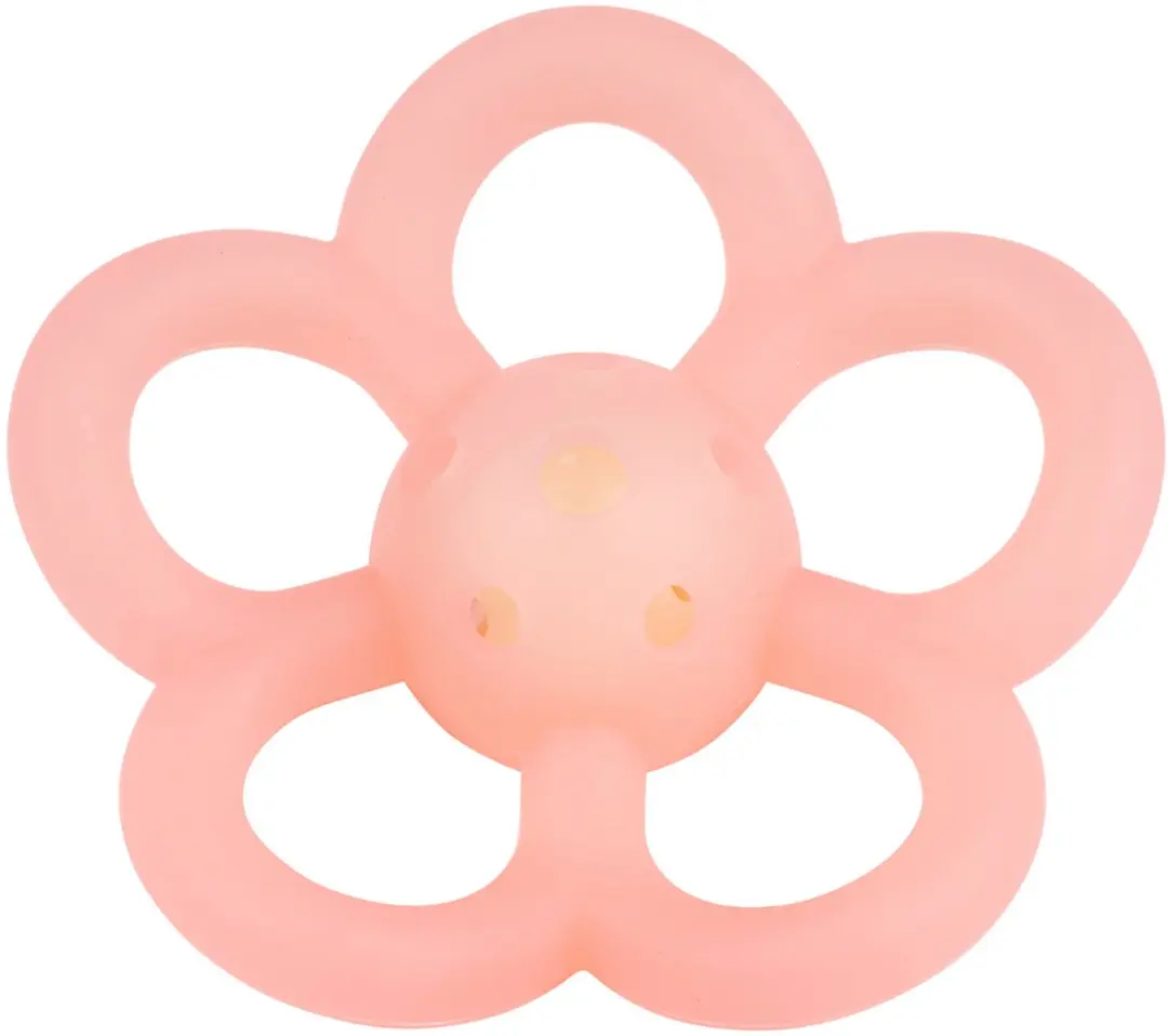 Nattou Silicone Rammelaar Bloem 10cm