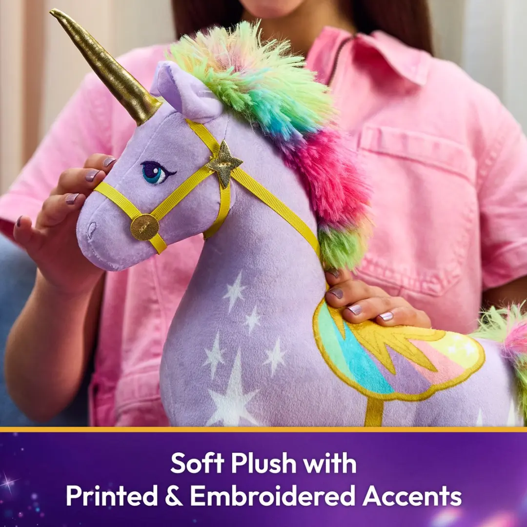 Unicorn Academy Light-Up Wildstar Knuffel 38cm - Multi Kleuren