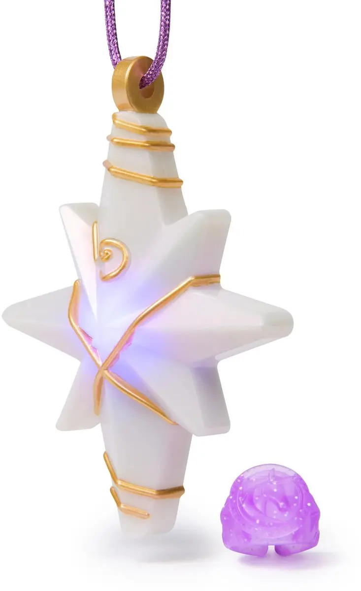 Unicorn Academy Sophia Lichtgevende Halsketting & Glitterring - Meerkleurig