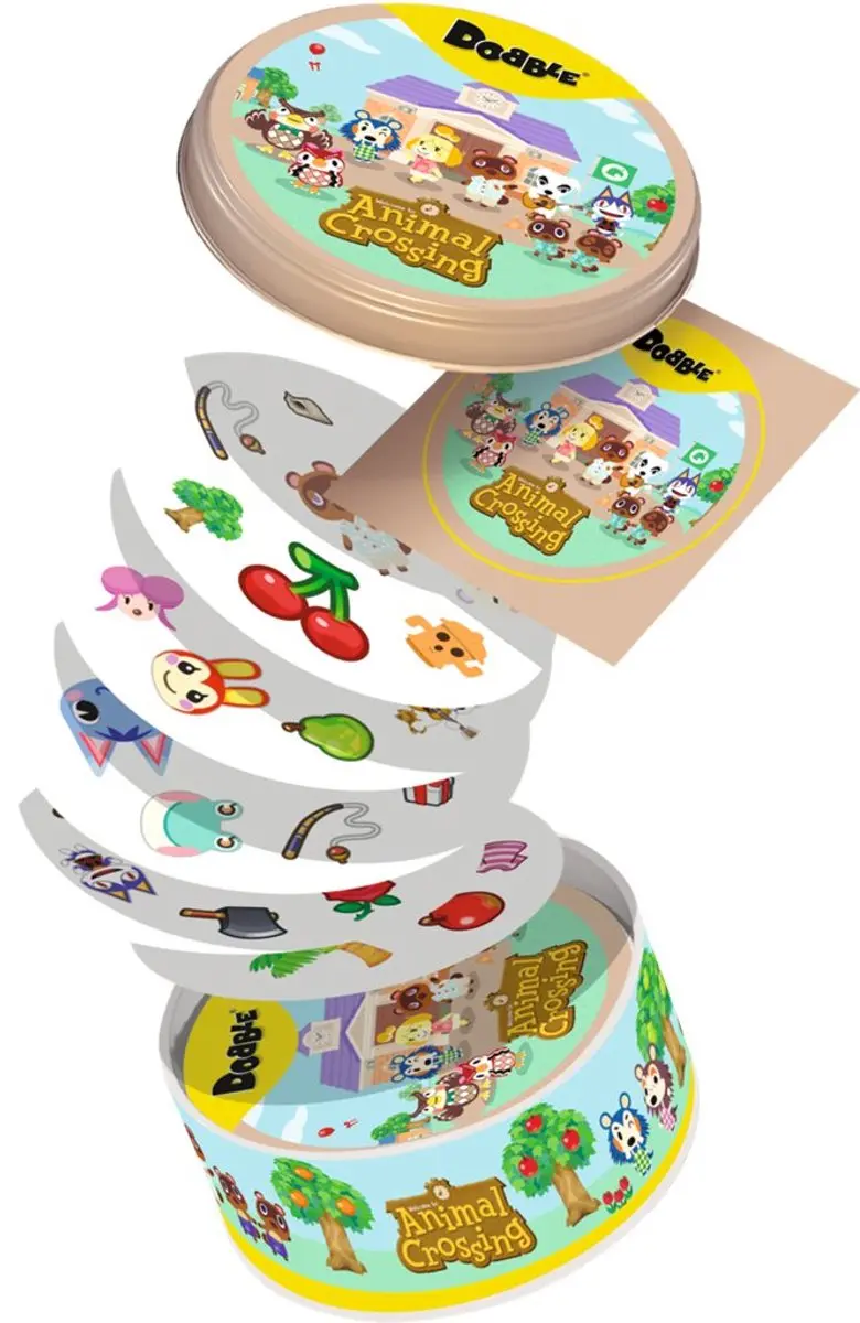 Zygomatic Dobble Animal Crossing - Observatie- en Reactiespel - 2-8 Spelers