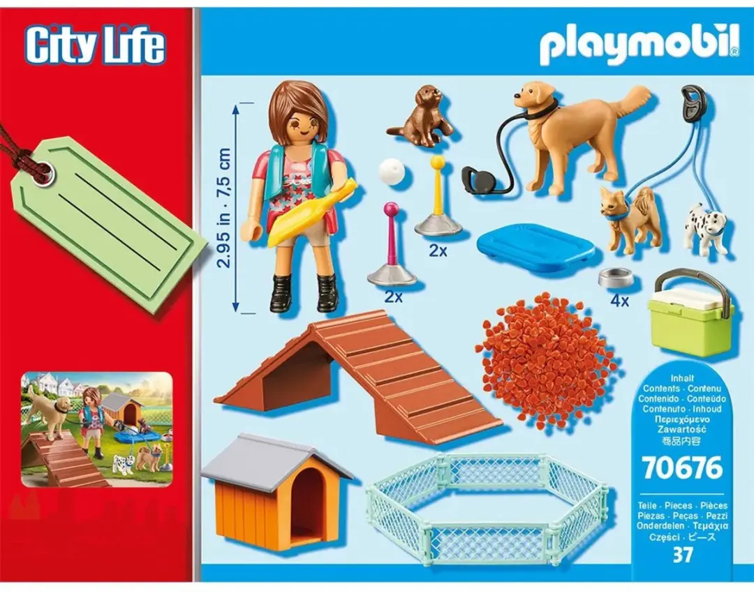 Playmobil Hondentrainster 70676 - Multicolor