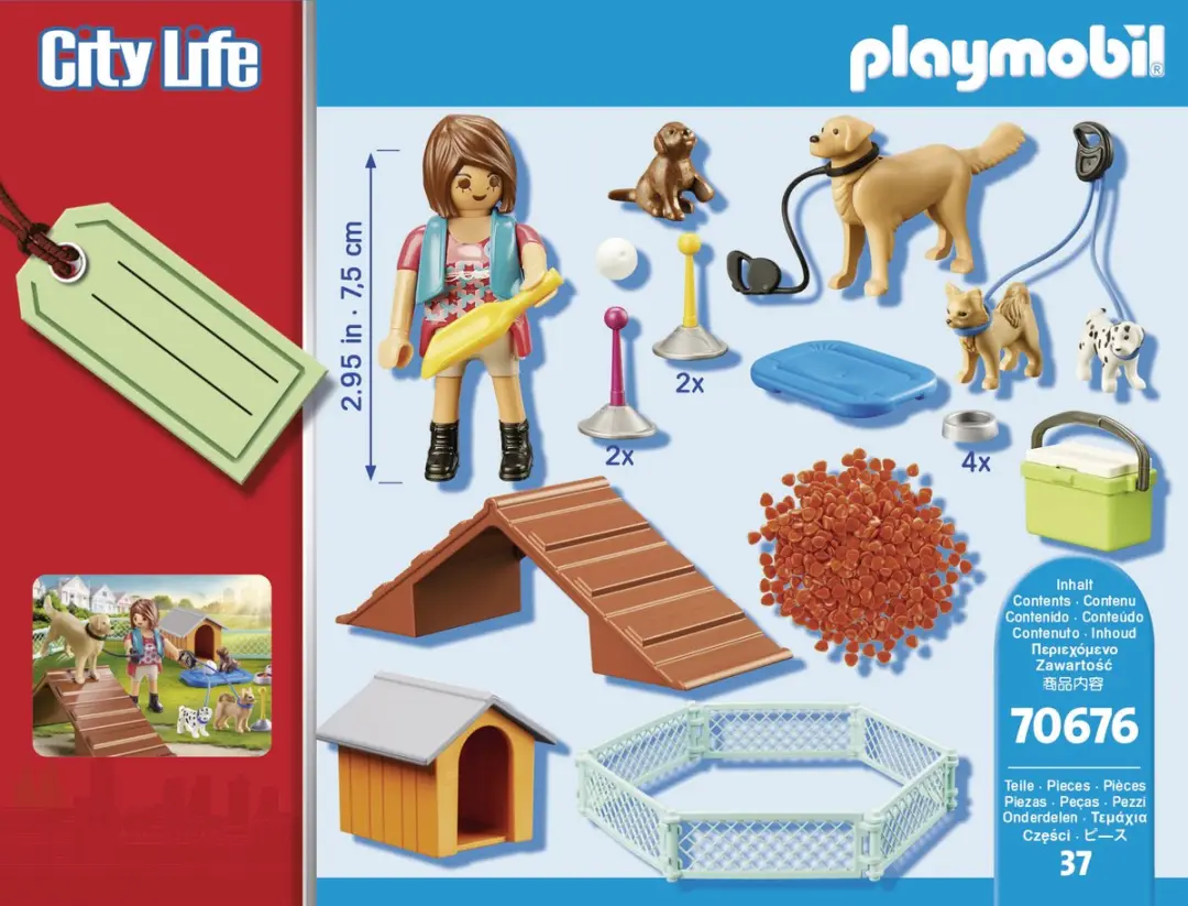 Playmobil Hondentrainster 70676 - Multicolor