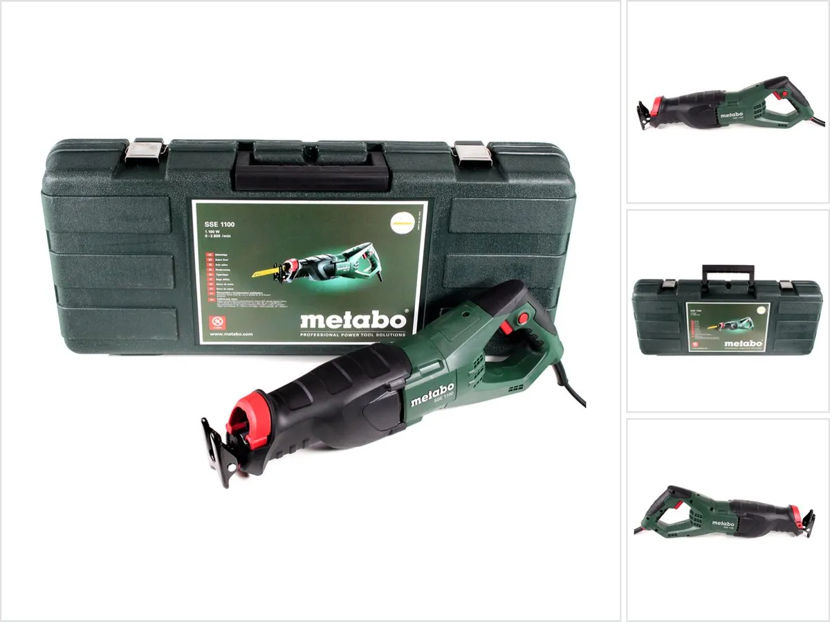 Metabo SSE1100 Reciprozaag 1100W - Metaal