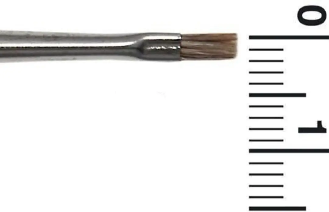 Grimas Schminkpenseel Plat Runderhaar R2