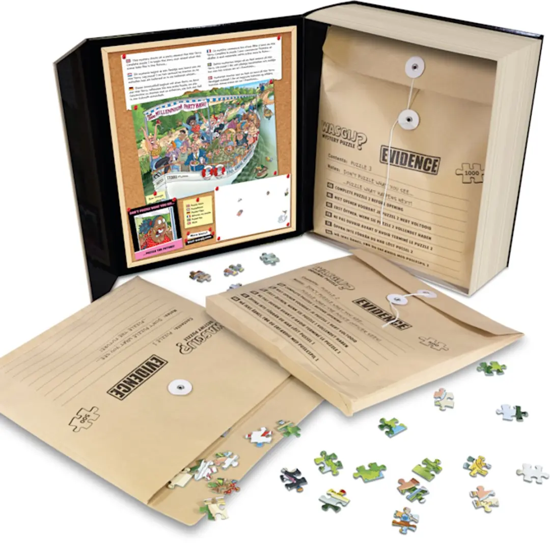 Wasgij Pieces of Evidence 1 The Last Voyage! - 2000 Stuks Puzzel - Meerkleurig - afbeelding 6 van 6