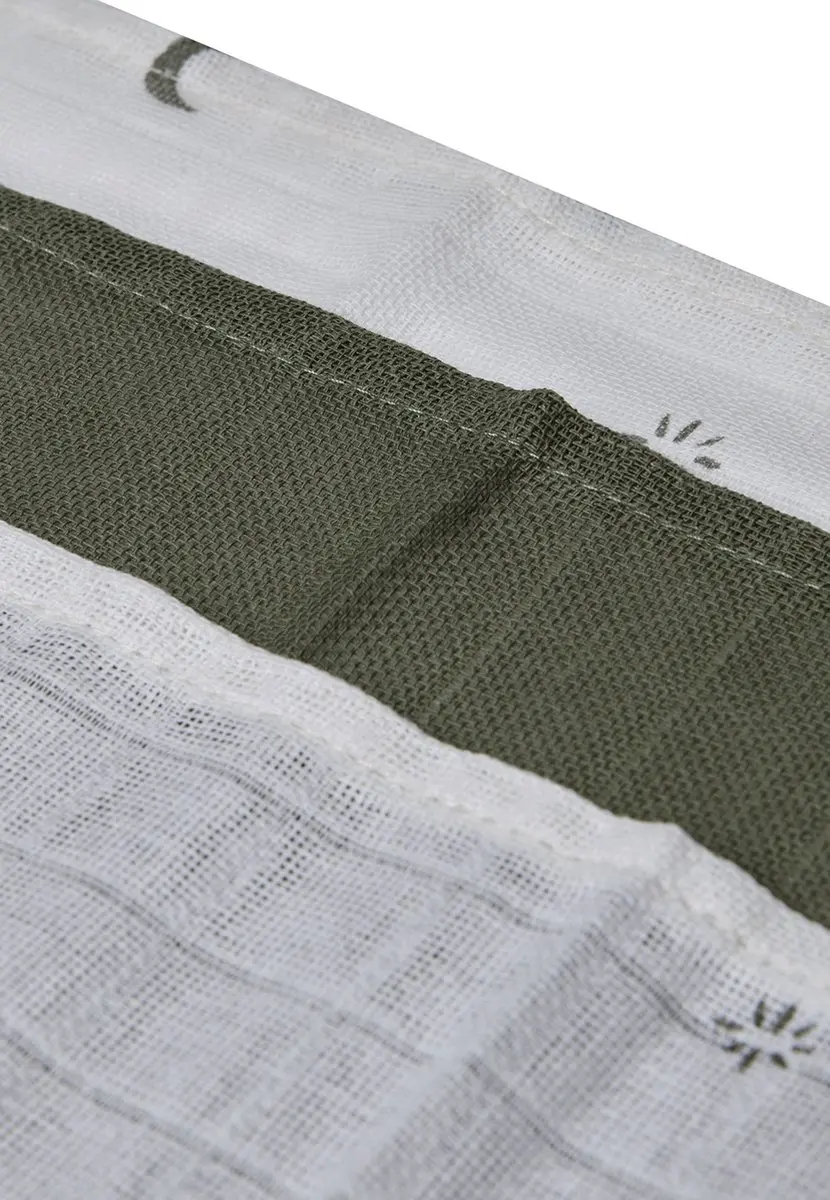 Jollein Hydrofiel Monddoekje Stargaze Leaf Green - 3 Stuks