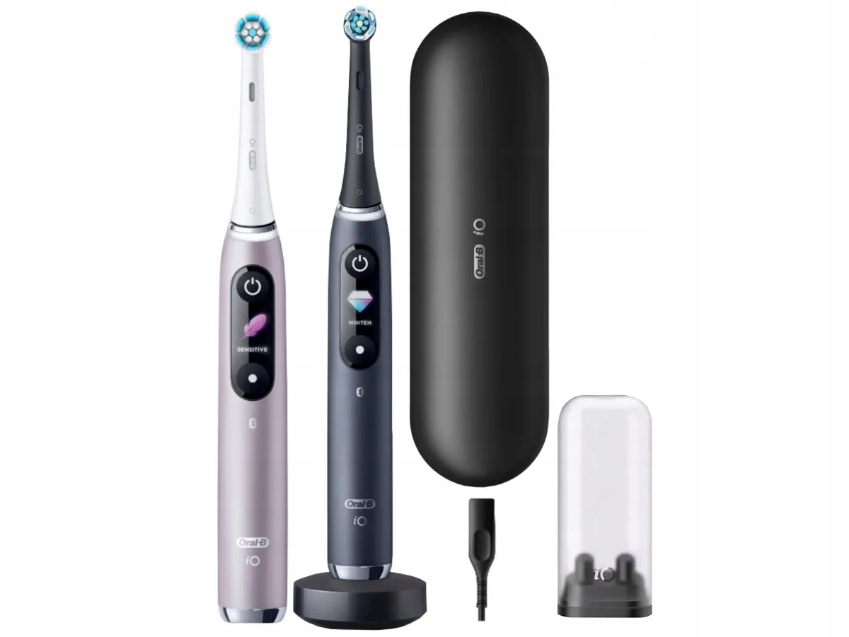 Oral-B iO Series 9 Duo - Zwart/Rozekwarts - afbeelding 6 van 6