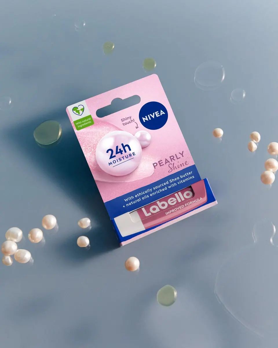 Labello Pearly Shine Lippenbalsem - 12 Stuks