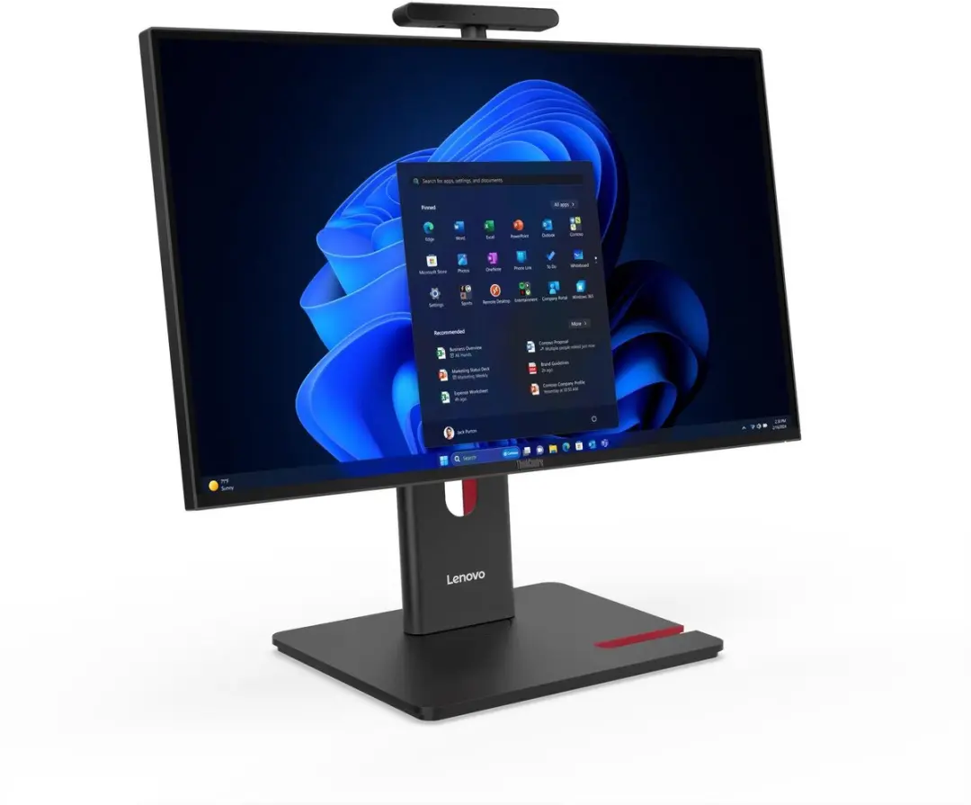 Lenovo ThinkCentre M90A G6 All-In-One - Core Ultra 7 265 - 32GB 1TB SSD Zwart - afbeelding 6 van 6