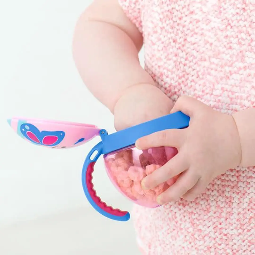 Skip Hop Zoo Snackbox Vlinder - Roze/Paars - afbeelding 6 van 6