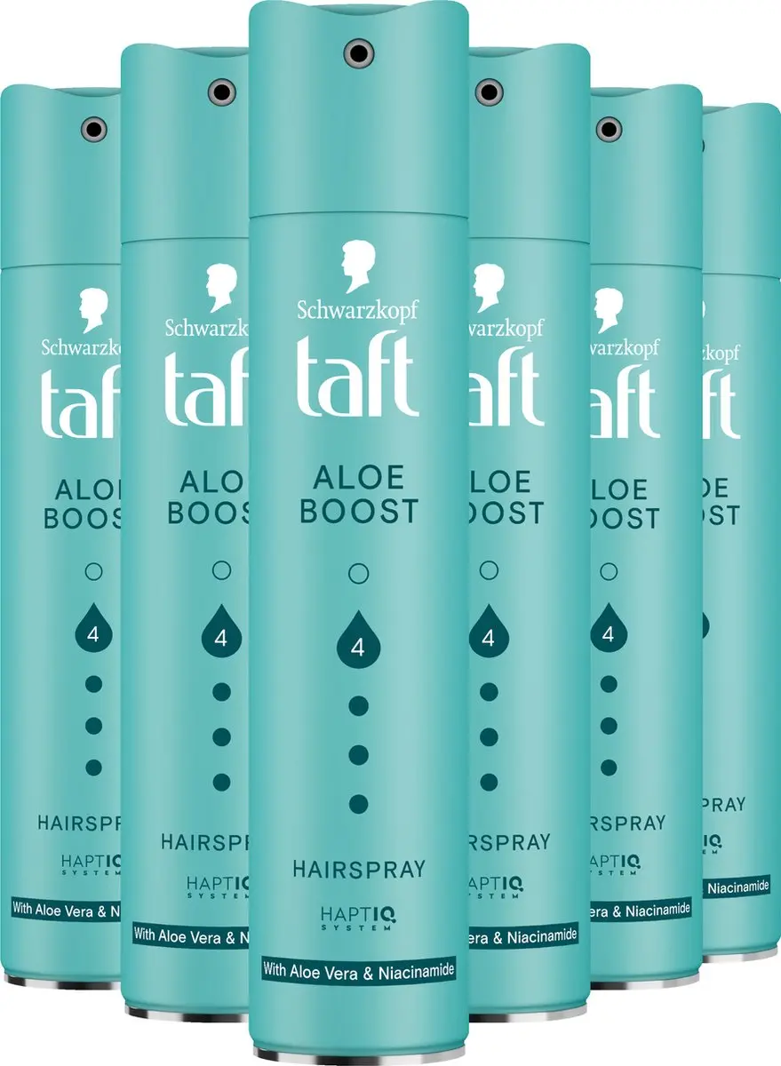 Taft Aloe Boost Haarlak Voordeelverpakking 6x250ml