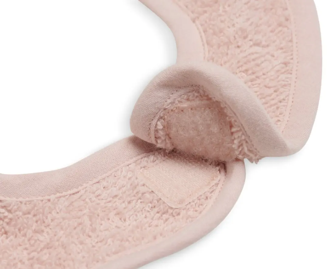 Jollein Badstof Slabbetje Pale Pink - Met Naam