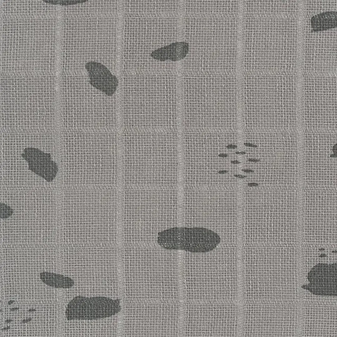 Jollein Monddoekjes Hydrofiel Spot Storm Grey - 3 Stuks