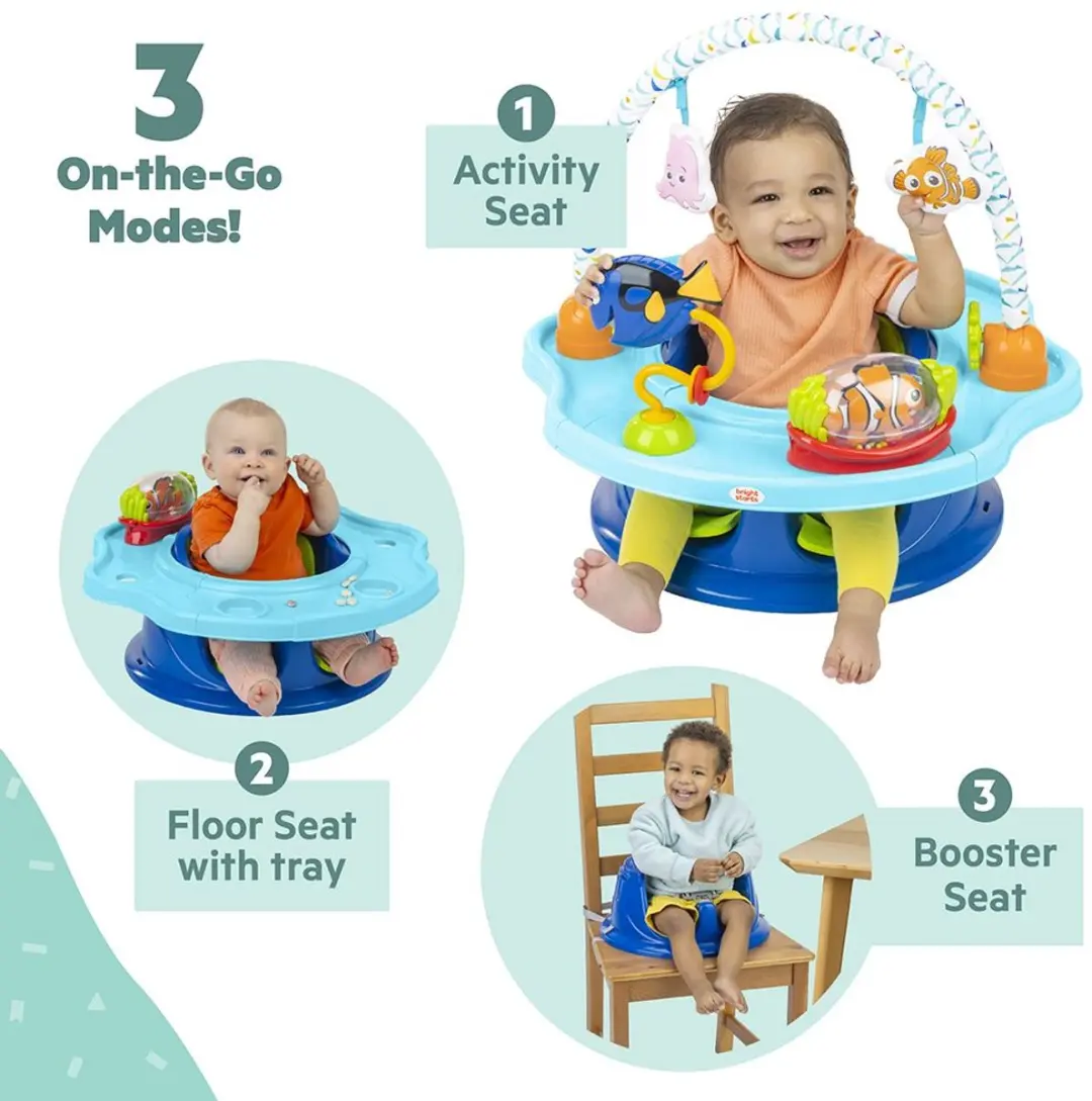 Bright Starts Finding Nemo Superseat 3-in-1 - Meerkleurig