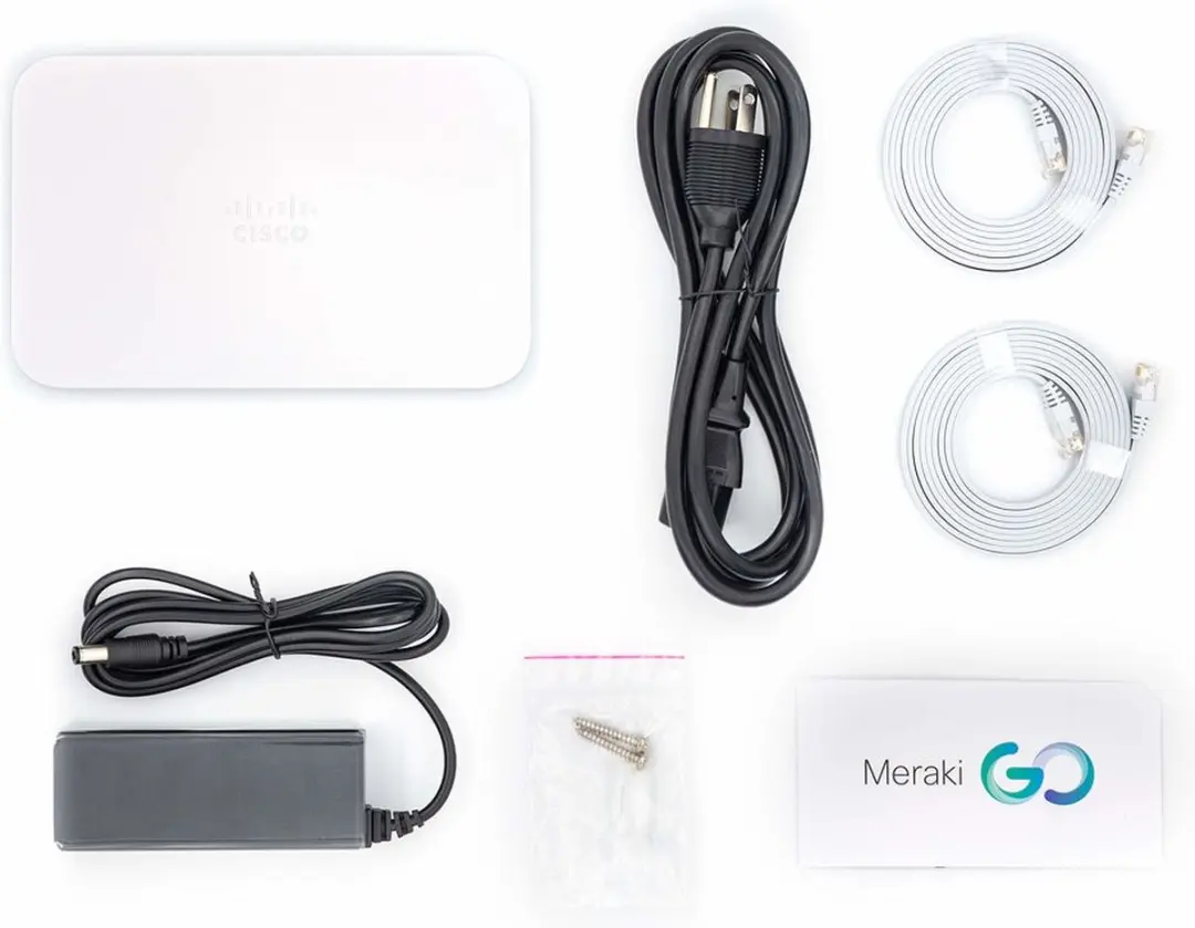 Cisco Meraki Go GX20 Security Gateway - 1 WAN 5 LAN Poorten - Wit