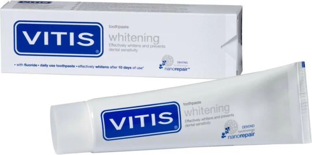 Vitis Whitening Tandpasta 3x75ml