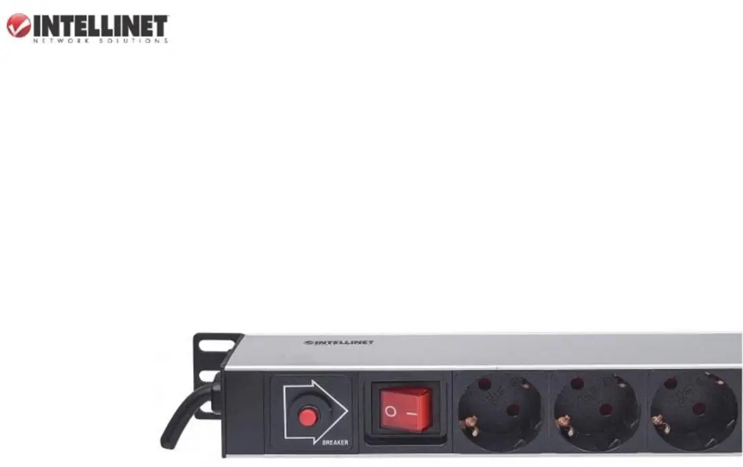 Intellinet 714044 Power Strip PDU - 12x Schuko - Zwart
