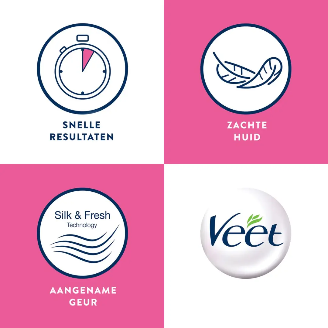 Veet Expert Ontharingsspray Gevoelige Huid - 150ml x6