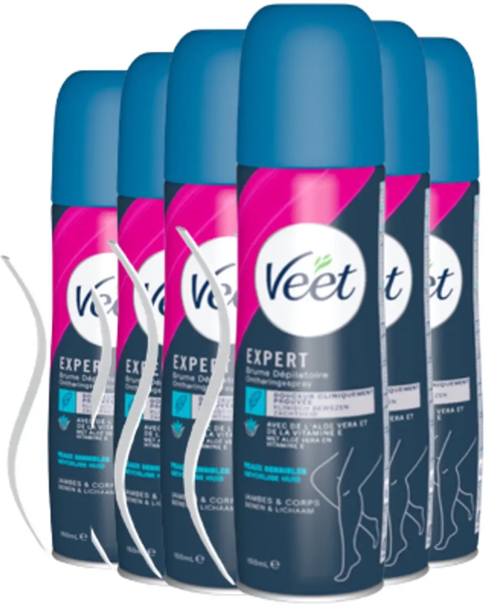 Veet Expert Ontharingsspray Gevoelige Huid