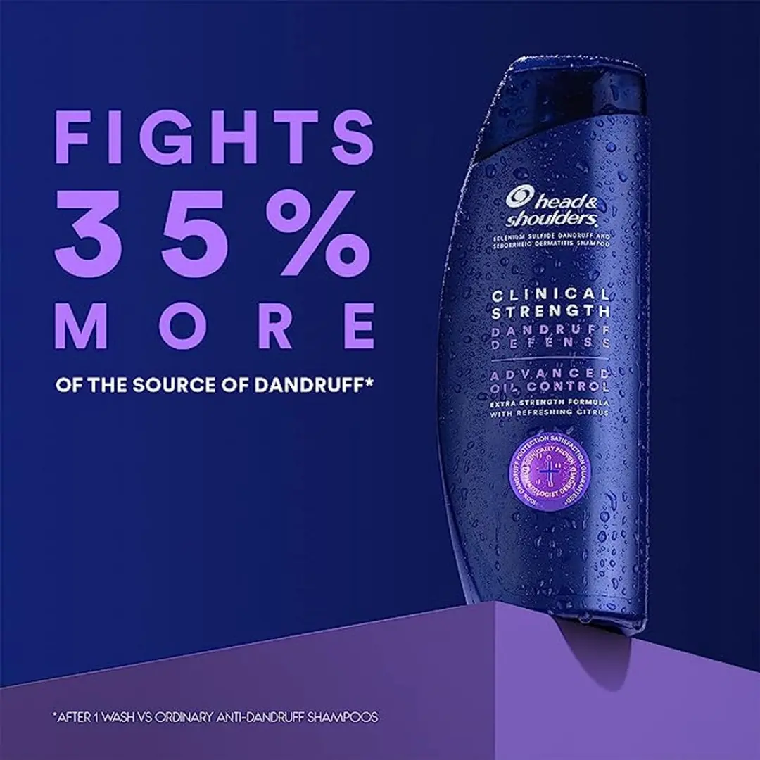 Head & Shoulders Anti-Dandruff Advanced Oil Control Shampoo 400ml