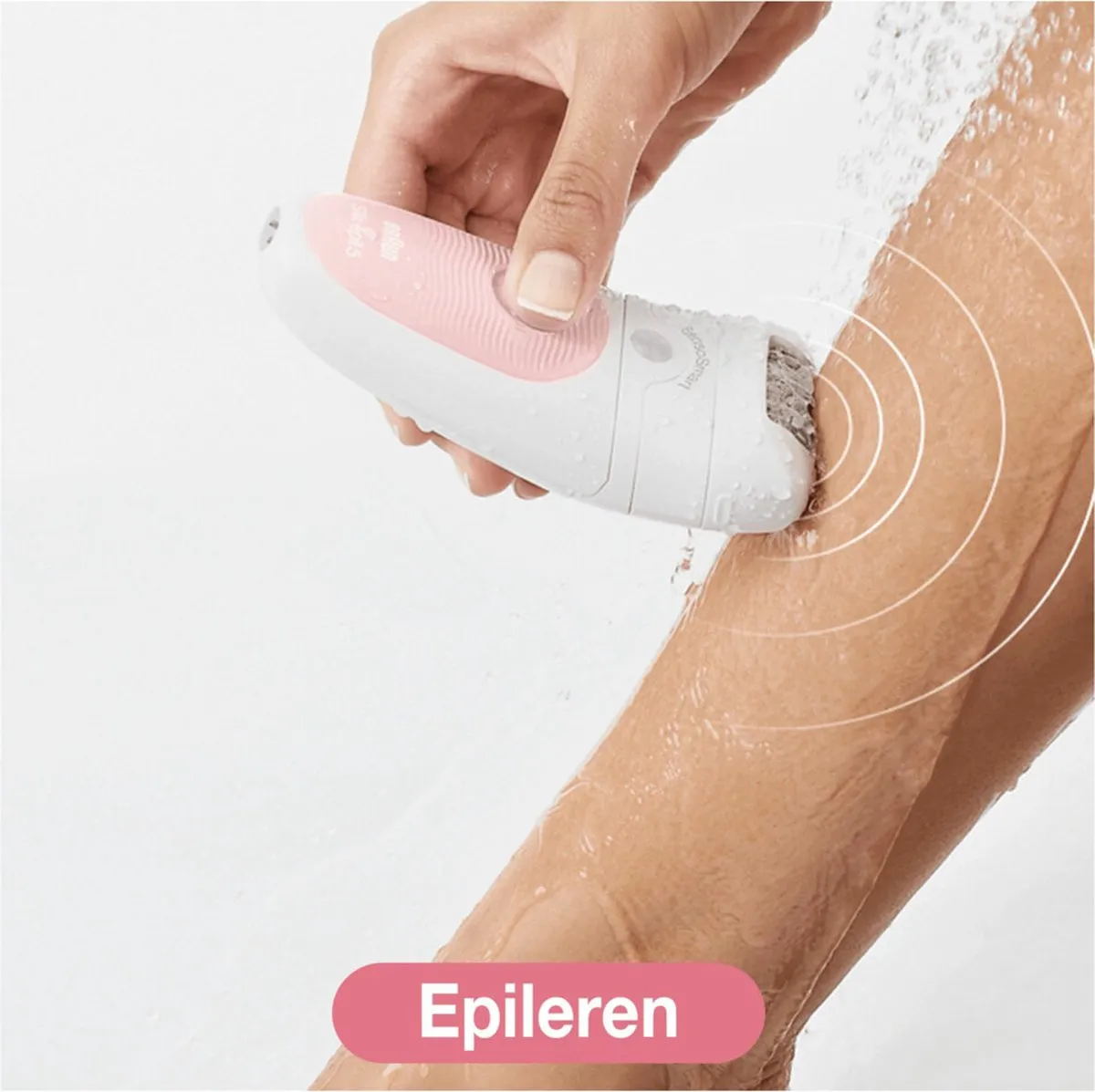 Braun Silk-épil 5 5-895 Epilator - Wit/Roze