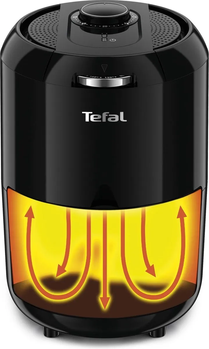 Tefal Easy Fry EY1018 Heteluchtfriteuse 1400W - Zwart